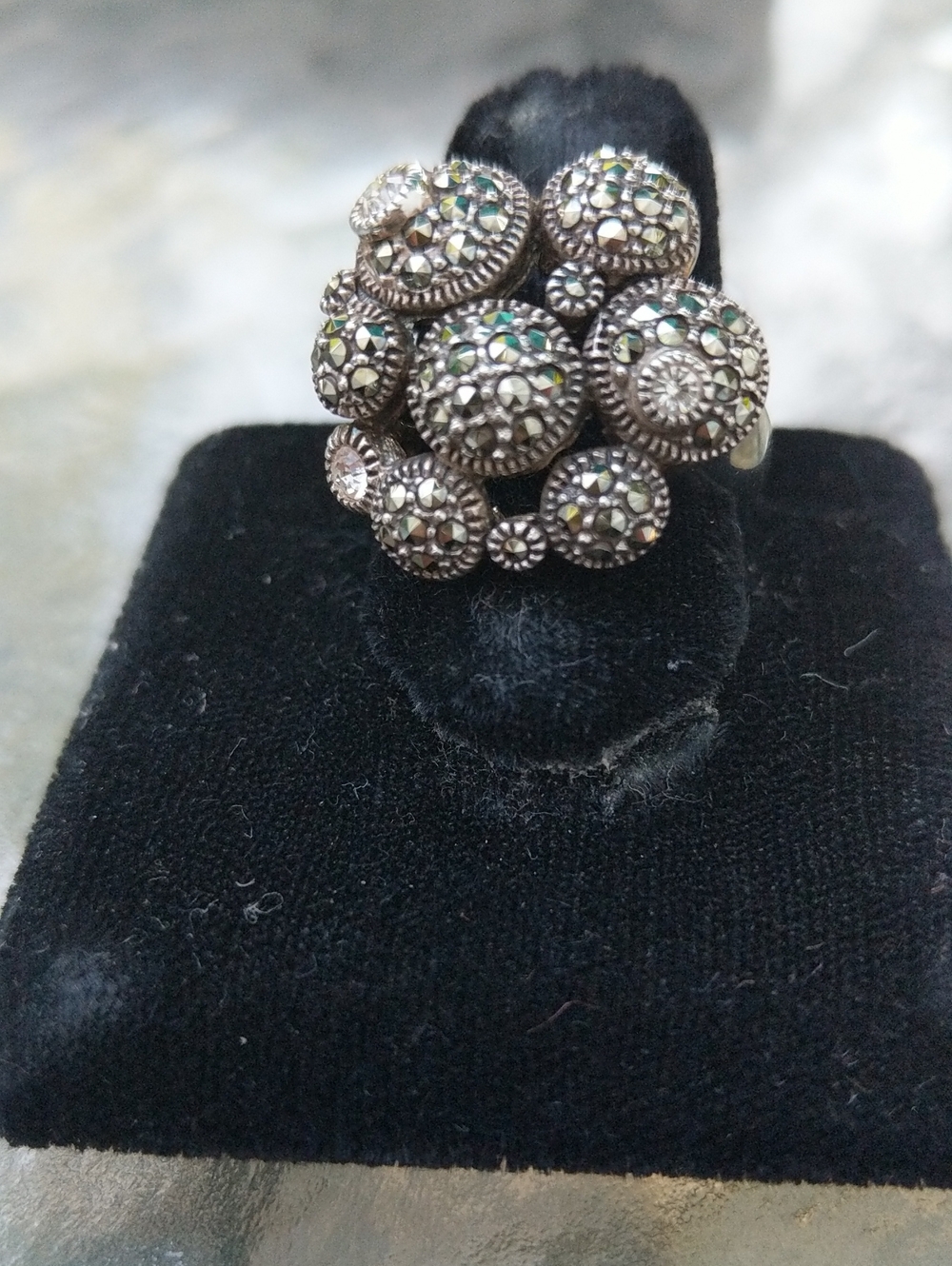 Judith Jack Sterling Silver Ring